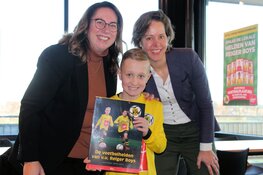 Gezamenlijke actie Reiger Boys en sponsor Vomar: 75-jarig bestaan Reiger Boys gevierd met voetbalplaatjesactie