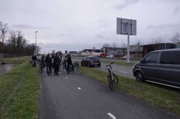 Grote brand bij bakkerij Braas in Obdam