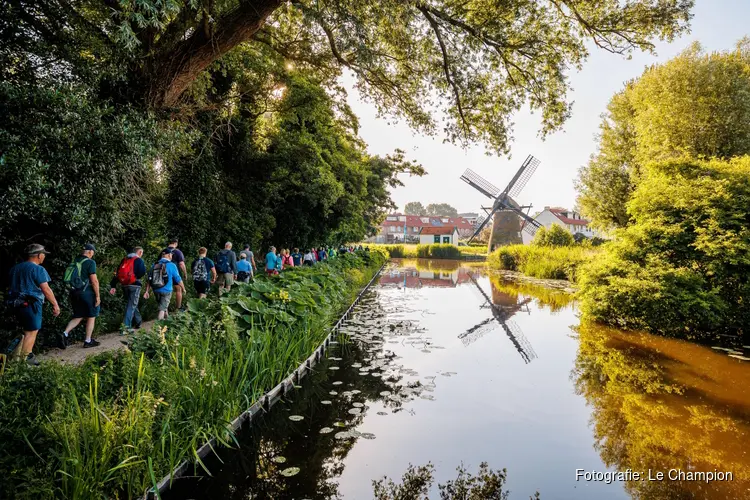 Al 3.000 wandelaars dankzij vernieuwingen in Wandel4daagse Alkmaar