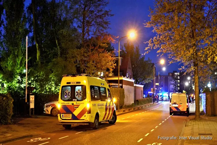 Man laat spoor van vernieling achter bij taxibedrijf en Horizon College