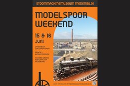 Modelspoorweekend 15 & 16 juni in Stoommachinemuseum