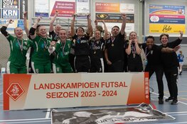 Marlène Vrouwen grijpen naast landstitel na derde strafschoppenserie. Os Lusitanos pakt dit seizoen volle buit