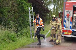 Persoon dumpt scooter en gaat er vandoor in Oudkarspel
