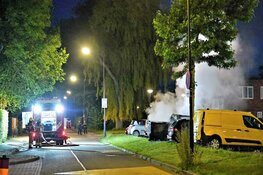 Twee auto's door brand verwoest in Heerhugowaard