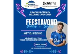 Vanaf maandag een week lang Open Padel- en Tennistoernooi bij Tennis en Padelvereniging Heerhugowaard