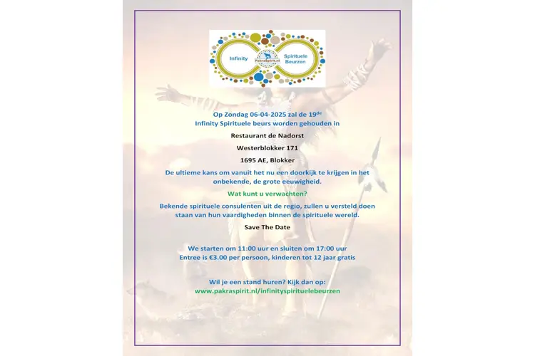 Infinity Spirituele Beurs in Blokker