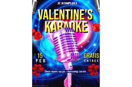 Valentijns Karaoke in JC Kompleks Heerhugowaard