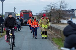 Grote zoekactie bij Strand van Luna in Heerhugowaard