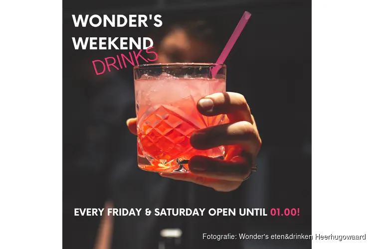 Wonder's in het weekend langer open