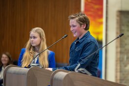 Scholieren debatteren over ontmoetingsplekken