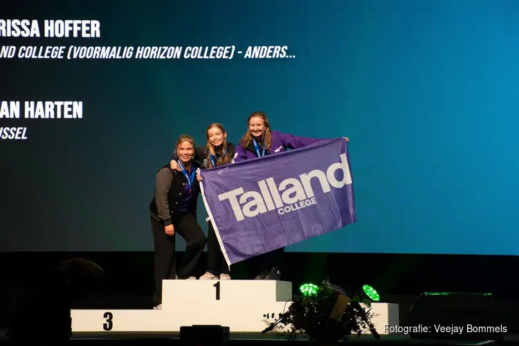 Studenten Talland College winnen medailles bij Nederlands kampioenschap