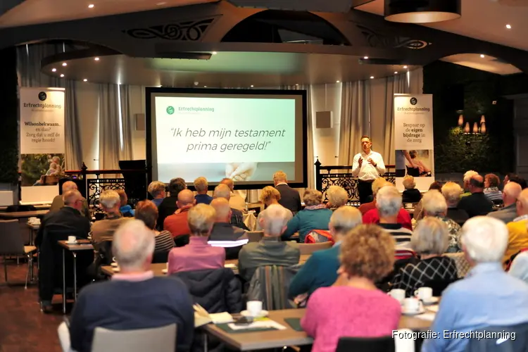 Gratis lezing over het testament en levenstestament in Oudkarspel