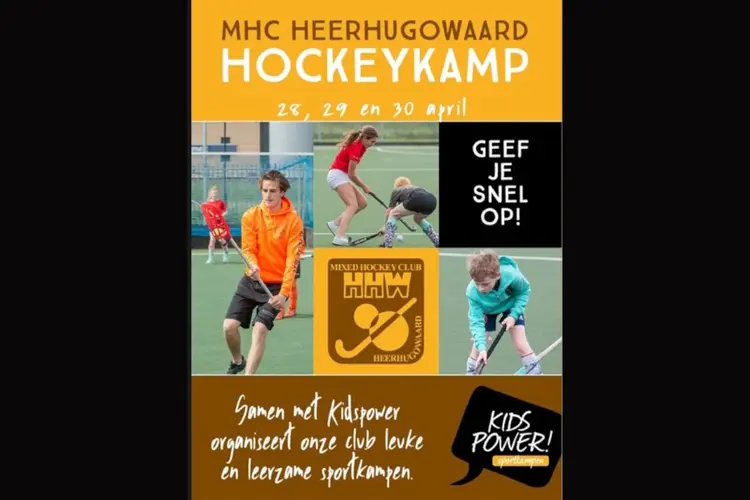 Kidspower in de meivakantie bij MHC Heerhugowaard