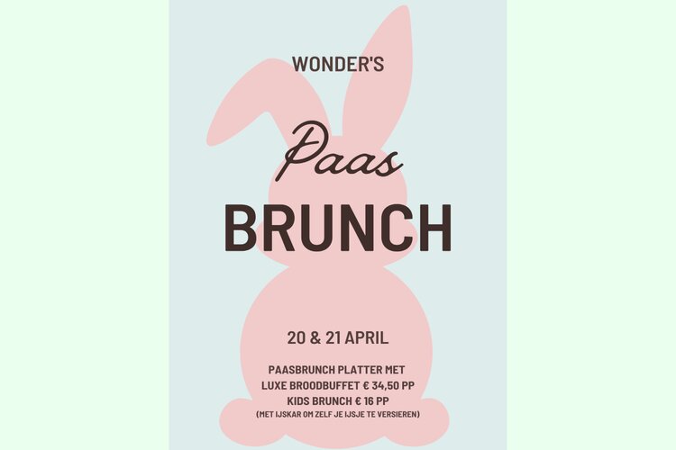 Pasen vieren bij Wonder’s!