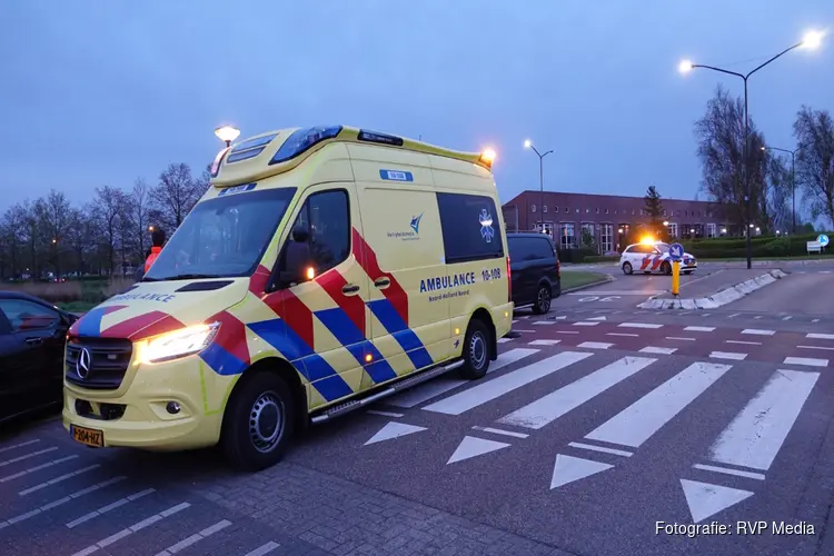 Botsing met personenbusje en fatbike op Oostertochtpad in Heerhugowaard