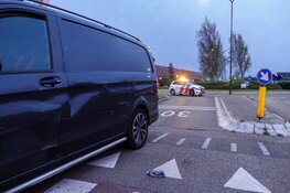Botsing met personenbusje en fatbike op Oostertochtpad in Heerhugowaard