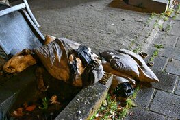 Beddengoed in brand in woning Heerhugowaard