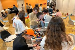 Jong talent bruist van ideeën tijdens Groen-Blauw Hackathon in Heerhugowaard