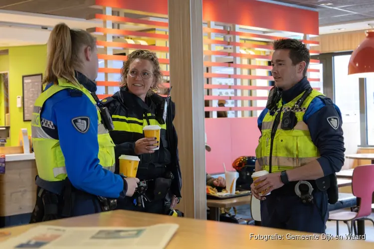 Samen tegen overlast bij McDonald's Heerhugowaard
