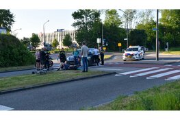 Wielrenner aangereden op rotonde in Heerhugowaard
