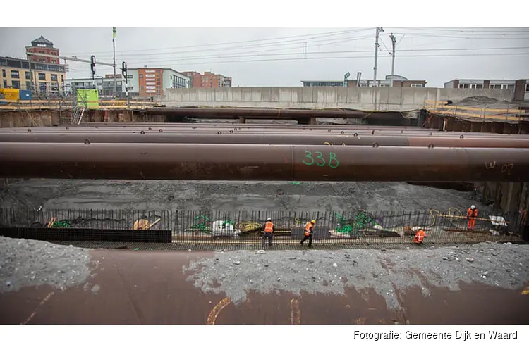 Waterberging onder de tunnel: slimme oplossing voorkomt natte voeten