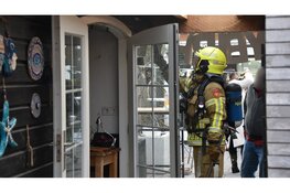 Brand in schuurtje achter woning Heerhugowaard