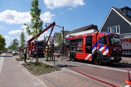 Brand uitgebroken boven bakkerij in Heerhugowaard