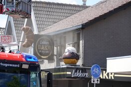 Brand uitgebroken boven bakkerij in Heerhugowaard
