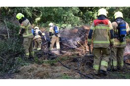 Brand op Geestmerambacht snel ontdekt door voorbijgangers in Noord Scharwoude