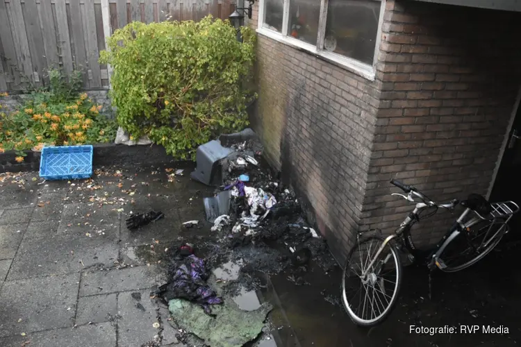 Containerbrand aan Albert Cuyplaan snel onder controle