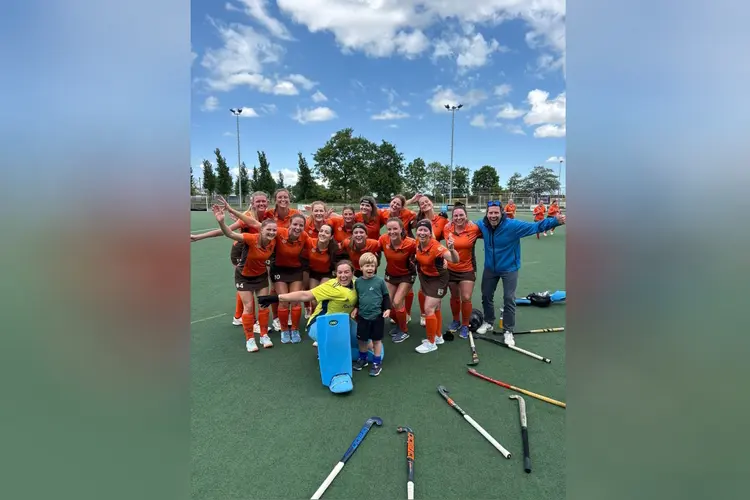 MHC Heerhugowaard speelt zich veilig met doelpuntrijke winst op Rijnvliet
