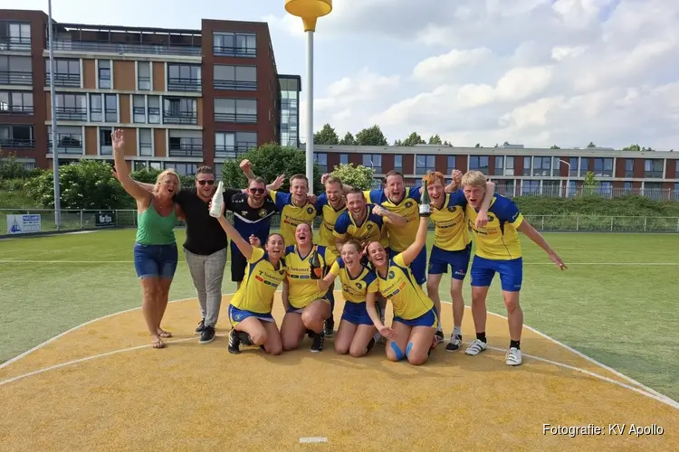 KV Apollo kroont zich tot kampioen in voorjaarspoule