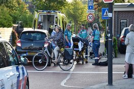 Fietser gewond na aanrijding met auto
