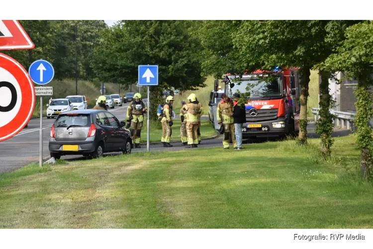 Brandweer ingezet vanwege oververhitte remmen