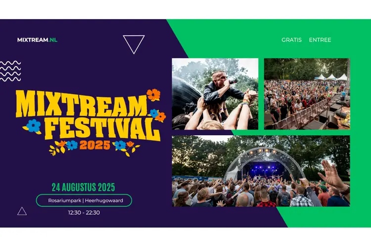 Mixtream Festival viert zijn 25e editie op 24 augustus 2025!