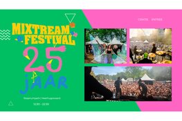 Mixtream Festival viert zijn 25e editie op 24 augustus 2025!