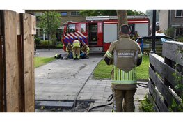 Brand in schuurtje achter woning Heerhugowaard