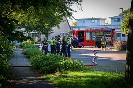 Flinke brand in dakkapel van zorgwoningen te Heerhugowaard
