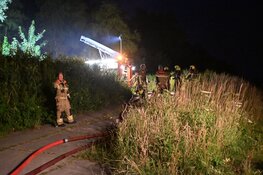 Brand in leegstaand schuurtje in Oudkarspel