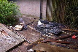 Brand bij slooppand van Reigersdaal in Heerhugowaard