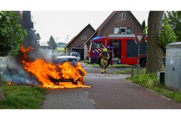 Auto afgebrand tijdens rit door Heerhugowaard