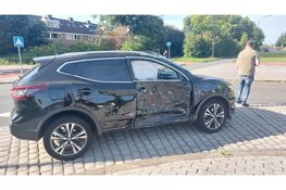 Ongeval met veel schade op Westtangent in Heerhugowaard