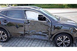 Ongeval met veel schade op Westtangent in Heerhugowaard