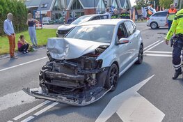 Veel schade na ongeval op N242 bij Heerhugowaard