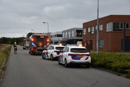 Brandweer ontdekt oververhitte droger in bedrijfspand