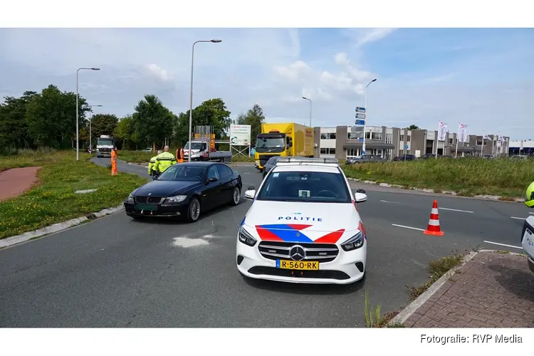 Motorrijder aangereden op ovatonde in Heerhugowaard