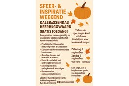 Creativiteit in de Kalebassenkas tijdens de Sfeer en inspiratiedagen