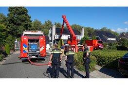 Brand uitgebroken op dak van woning Heerhugowaard