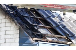 Brand uitgebroken op dak van woning Heerhugowaard