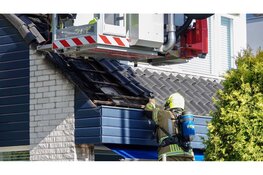 Brand uitgebroken op dak van woning Heerhugowaard